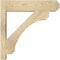 Ekena Millwork Legacy Craftsman Rough Sawn Outlooker, Douglas Fir, 6"W x 22"D x 22"H OUT06X22X22LEC04RDF - alternate 3